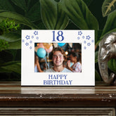 18th Birthday Photo Frame Gift For Him With Star Design